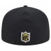 Бейсболка Pittsburgh Steelers New Era Black Soutache 59FIFTY