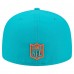 Бейсболка Miami Dolphins New Era Aqua Group Chat 59FIFTY