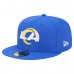 Бейсболка Los Angeles Rams New Era Group Chat 59FIFTY - Royal