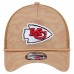 Бейсболка Kansas City Chiefs New Era Tan Wheat Camo 9FORTY