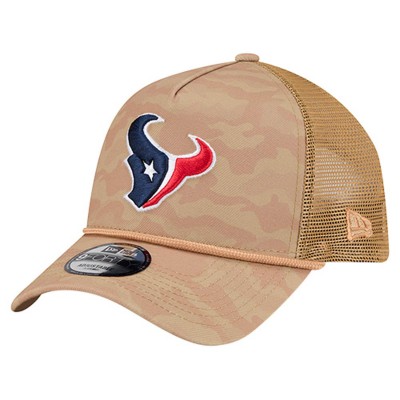 Бейсболка Houston Texans New Era Tan Wheat Camo 9FORTY