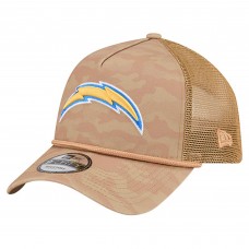 Бейсболка Los Angeles Chargers New Era Tan Wheat Camo 9FORTY