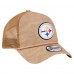 Бейсболка Pittsburgh Steelers New Era Tan Wheat Camo 9FORTY