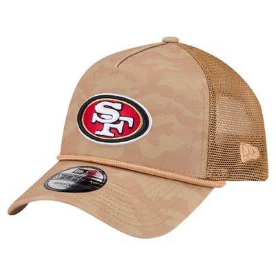 Бейсболка San Francisco 49ers New Era Tan Wheat Camo 9FORTY