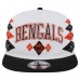 Бейсболка Cincinnati Bengals New Era White Argyle 19TWENTY
