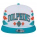 Бейсболка Miami Dolphins New Era White Argyle 19TWENTY