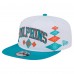 Бейсболка Miami Dolphins New Era White Argyle 19TWENTY