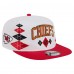 Бейсболка Kansas City Chiefs New Era White Argyle 19TWENTY