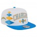 Бейсболка Los Angeles Chargers New Era White Argyle 19TWENTY