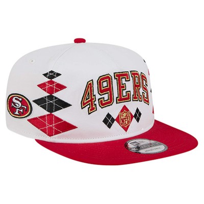Бейсболка San Francisco 49ers New Era White Argyle 19TWENTY