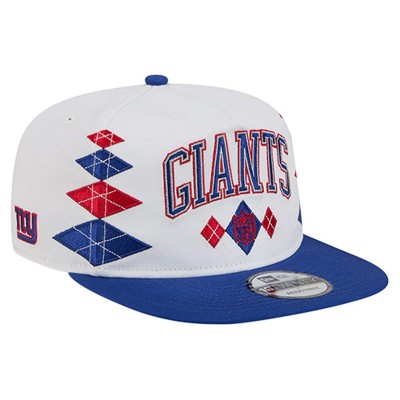 Бейсболка New York Giants New Era White Argyle 19TWENTY