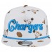 Бейсболка Los Angeles Chargers New Era White Team Cheer 19TWENTY