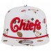 Бейсболка Kansas City Chiefs New Era White Team Cheer 19TWENTY