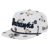 Бейсболка Seattle Seahawks New Era White Team Cheer 19TWENTY