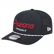 Бейсболка Arizona Cardinals New Era Black Script 9SEVENTY