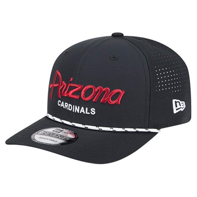 Бейсболка Arizona Cardinals New Era Black Script 9SEVENTY