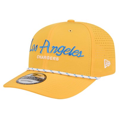 Бейсболка Los Angeles Chargers New Era Gold Script 9SEVENTY