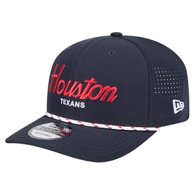 Бейсболка Houston Texans New Era Navy Script 9SEVENTY