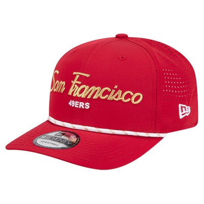 Бейсболка San Francisco 49ers New Era Scarlet Script 9SEVENTY