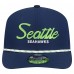Бейсболка Seattle Seahawks New Era College Navy Script 9SEVENTY