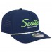 Бейсболка Seattle Seahawks New Era College Navy Script 9SEVENTY