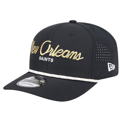 Бейсболка New Orleans Saints New Era Black Script 9SEVENTY