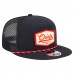 Бейсболка Kansas City Chiefs New Era Black Ripstop Patch 9FIFTY Split Panel Snapback