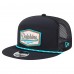 Бейсболка Miami Dolphins New Era Black Ripstop Patch 9FIFTY Split Panel Snapback Бейсболка Miami Dolphins New Era Black Ripstop Patch 9FIFTY Split Panel Snapback