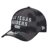 Las Vegas Raiders New Era Gray Halftone Camo 9FORTY Hat