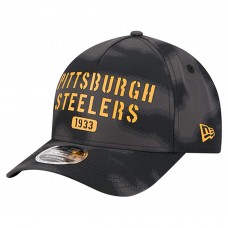 Pittsburgh Steelers New Era Gray Halftone Camo 9FORTY Hat Pittsburgh Steelers New Era Gray Halftone Camo 9FORTY Hat