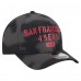 San Francisco 49ers New Era Gray Halftone Camo 9FORTY Hat