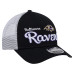 Бейсболка Baltimore Ravens New Era Black Side Lines 9FORTY
