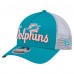 Бейсболка Miami Dolphins New Era Aqua Side Lines 9FORTY