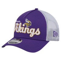 Бейсболка Minnesota Vikings New Era Purple Side Lines 9FORTY