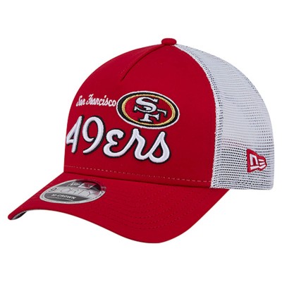 Бейсболка San Francisco 49ers New Era Scarlet Side Lines 9FORTY