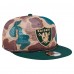 Бейсболка Las Vegas Raiders New Era Camo Duck Camo 9FIFTY Snapback