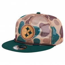 Бейсболка Pittsburgh Steelers New Era Camo Duck Camo 9FIFTY Snapback