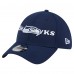 Бейсболка Seattle Seahawks New Era College Navy Overlap Logo 39THIRTY Stretch Fit Бейсболка Seattle Seahawks New Era College Navy Overlap Logo 39THIRTY Stretch Fit