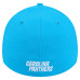 Бейсболка Carolina Panthers New Era Blue Overlap Logo 39THIRTY Stretch Fit