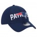 Бейсболка New England Patriots New Era Navy Overlap Logo 39THIRTY Stretch Fit