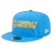 Бейсболка Los Angeles Chargers New Era Powder Blue Overlap Wordmark 59FIFTY Бейсболка Los Angeles Chargers New Era Powder Blue Overlap Wordmark 59FIFTY