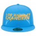 Бейсболка Los Angeles Chargers New Era Powder Blue Overlap Wordmark 59FIFTY