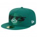 Бейсболка New York Jets New Era Green Overlap Wordmark 59FIFTY Бейсболка New York Jets New Era Green Overlap Wordmark 59FIFTY