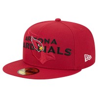 Бейсболка Arizona Cardinals New Era Cardinal Overlap Wordmark 59FIFTY