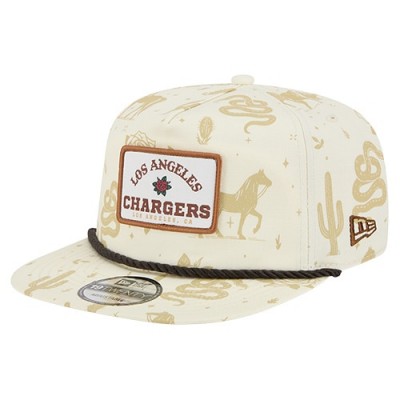 Бейсболка Los Angeles Chargers New Era Cream Desert Rose 19TWENTY