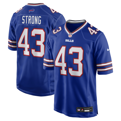 Джерси Buffalo Bills Dorian Strong Nike Royal Team Game