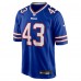 Игровая джерси Buffalo Bills Dorian Strong Nike Royal Team Game