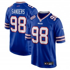 Игровая джерси Buffalo Bills T.J. Sanders Nike Royal Team Game