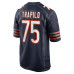 Джерси Chicago Bears Ozzy Trapilo Nike Navy Team Game
