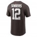 Футболка Cleveland Browns Shedeur Sanders Nike Brown 2025 NFL Draft